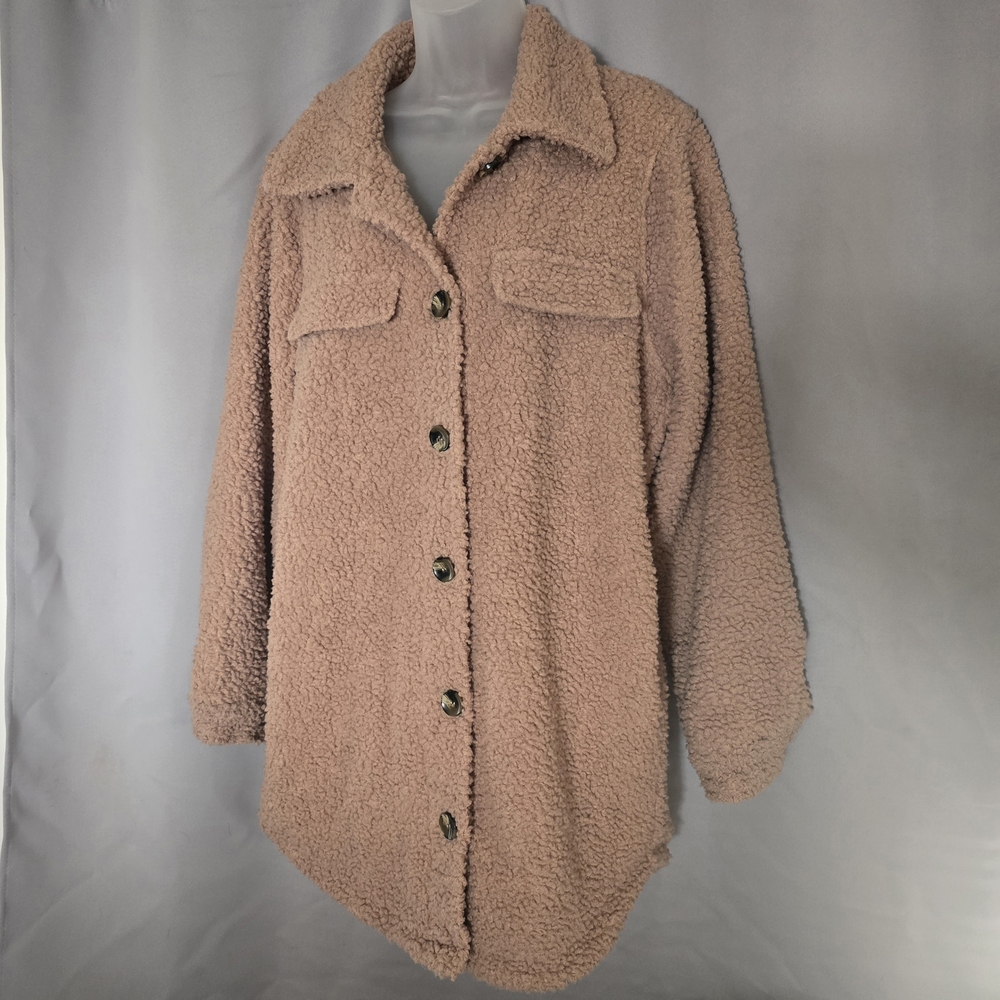 COFFEE SHOP NY Faux Sherpa Jacket